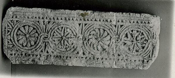 Fragment of a Frieze with Medallions by an unrecorded maker, The Metropolitan Museum of Art